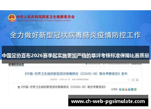 中国足协宣布2026赛季起实施更加严格的草坪考核标准保障比赛质量