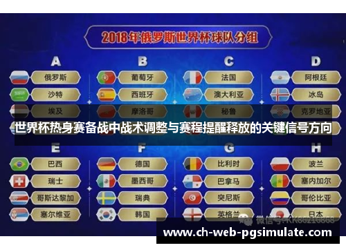 世界杯热身赛备战中战术调整与赛程提醒释放的关键信号方向 世界杯热身赛备战中战术调整与赛程提醒释放的关键信号方向